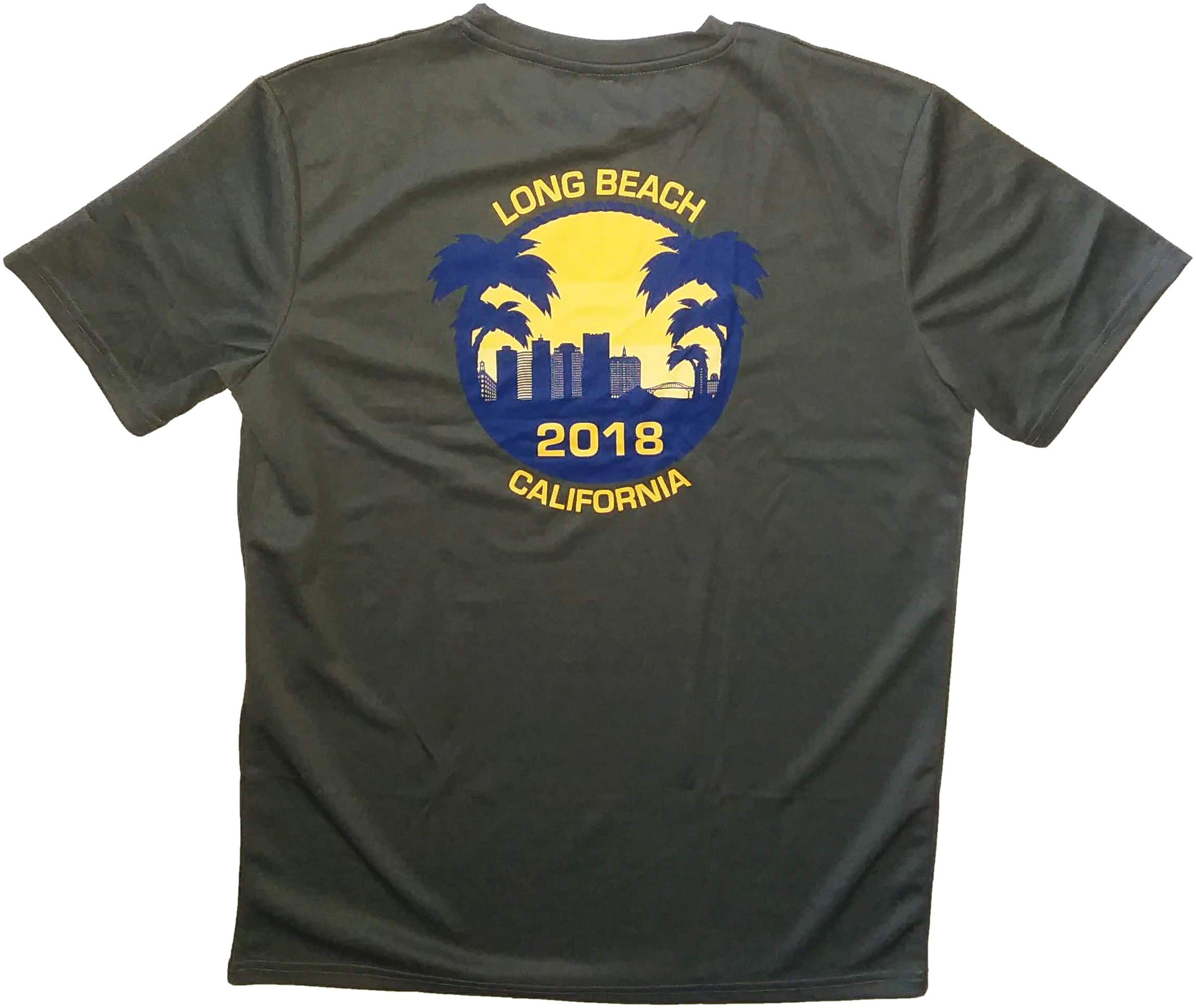 Half Marathon, 2018, Long Beach, Finishers Shirt, Back